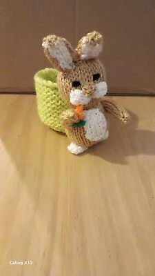 Handknitted Easter Egg Basket • £3.95