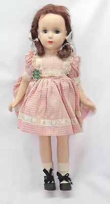 1940s Vintage Madame Alexander 17” Margaret O’Brien Doll All Original Foil Tag • $56