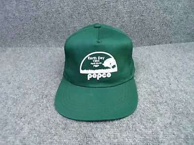 Vintage Earth Day Hat Mens Snapback Green 5 Panel 1994 Pepco Yupoong • $19.99