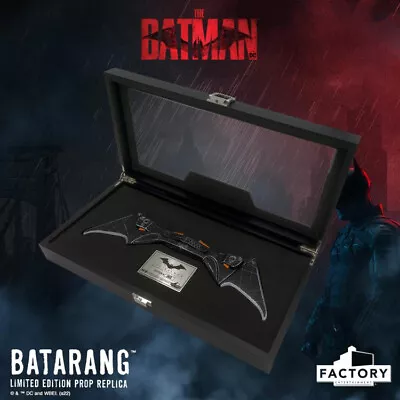 Factory Entertainment DC Comics The Batman Batarang LE Prop Replica In Stock • $421.44