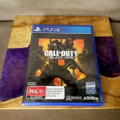 Call Of Duty Black OPS 4 (PlayStation 4 2018) Brand New Factory SEALED • $22