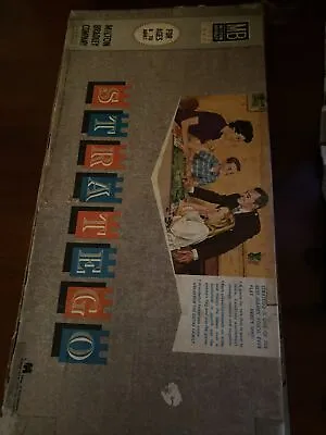 Vintage Milton Bradley 1962 Stratego Board Game Complete • $16