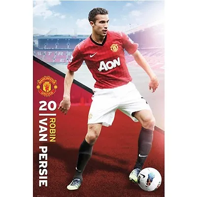 Manchester United Robin Van Persie Poster RVP New EPL MAN U Red Devils Premier • $9.74