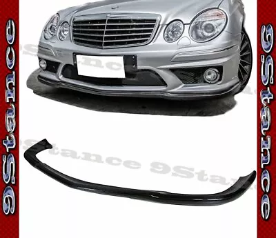 CS Style CFRP Carbon Fiber Drill On Front Lip For 06-09 W211 E63AMG Bumper ONLY • $469.99