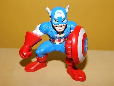 Marvel Playskool Heroes Captain America Figure • £3