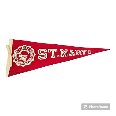 Vintage Minnesota St.Marys University Pennant- 24  Nice Shape. • $31