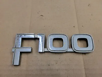 Ford OEM 1980 1981 F-100 F100 Front Fender Side Emblem Badge Logo Nameplate Name • $19.99