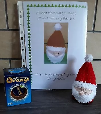 £1.50 • Buy New Christmas KNITTING  PATTERN To Make Santa Chocolate Orange Cover Ideal Gift 
