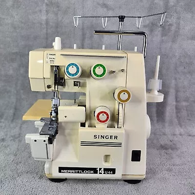 Vintage Singer Merrittlock 14U44B Serger Sewing Machine ***READ*** • $119.99