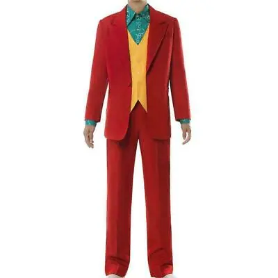 Halloween Cosplay Movie Clown Mascot Costume  Jacket Vest Men Uniform Outfit Sui • £86.27