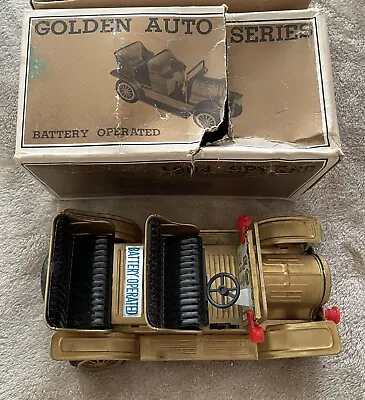 Vintage T.N. Nomura Golden Auto Series 1904 Spyker Battery Op In Original Box • $5