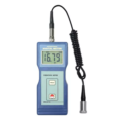 Portable Vibration Meter Tester Digital Vibrometer Analyzer With 0.01~199.9mm/s • $211.09