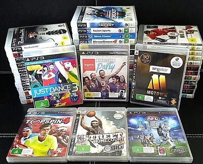$17.90 • Buy PS3 Games : Select Individual Titles - PlayStation 3 - Sports Music Move Games