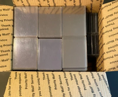 $31 • Buy Top Loader Card Holder Lot Of 500 Sports Cards Trading Cards Pokemon Magic MTG