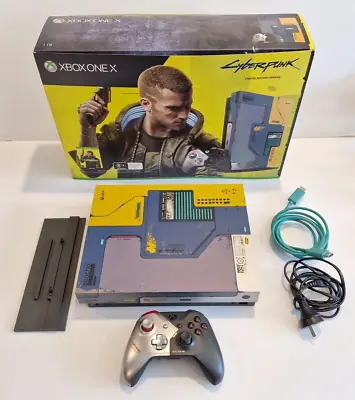 Microsoft Xbox One X Cyberpunk 2077 Limited Edition Console Bundle - 1TB • $493.95