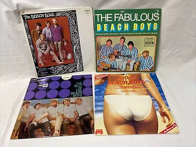 THE BEACH BOYS-Albums Bundle/Bulk Lot 12” Vinyl LP Records X4. See Desc. • $44.99