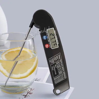 $8.87 • Buy Digital Kitchen Food Thermometer Probe Meat Cooking BBQ Baking Temperature Tool
