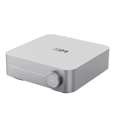 WiiM Amp Multiroom Streaming Amplifier With AirPlay 2 Chromecast (Silver) • $259.99