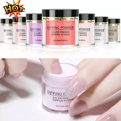 10ml Nail Art Powder Nail Extension Nail Art Decor Acrylic Powder Pigment DIY • $2.01