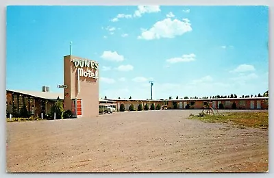 $9 • Buy Las Cruces NM~Dunes Motel~Swingset On Tiny Patch Of Grass~Telephone Booth~1950s