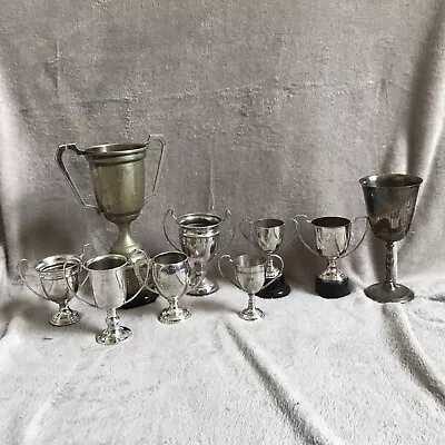 JOB LOT  Vintage Trophy Loving Cup Trophies Trophy • $35.37