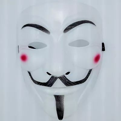 $7.98 • Buy V Vendetta Guy Fawkes Anonymous Hacker Face Mask HalloweenCosplay Party Prop