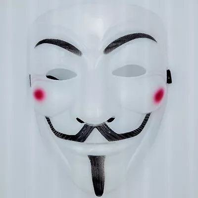 V Vendetta Guy Fawkes Anonymous Hacker Face Mask HalloweenCosplay Party Prop • $6.89