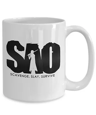 $26.99 • Buy Sao Mug Sword Art Online Coffee Mug Kirito Asuna Sao