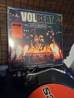 VolBeat Let's Boogie! Live From Telia Parken 3 LP Vinyl Booklet Sealed Vol Beat • $20