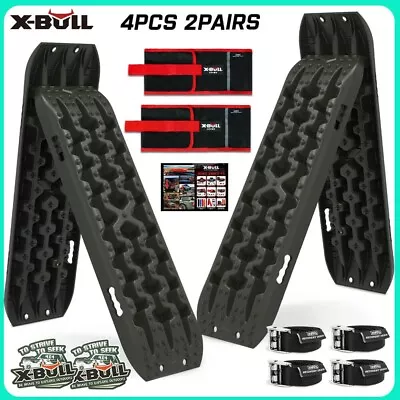 X-BULL Recovery Tracks Boards 2 Pairs Track Mud Snow Grass  Accessory 4WD Gen 3 • $175.90