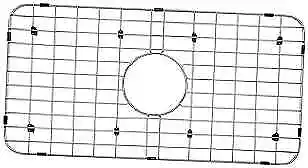  Sink Bottom Grid 24-1/8  X 12-5/8  Centered Drain With Corner Radius 1-1/2  • $47.19