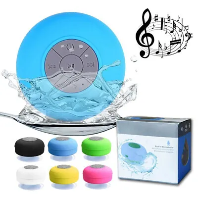 $14.99 • Buy Mini Portable Bluetooth Speaker Wireless Waterproof Shower Bathroom Loudspeaker
