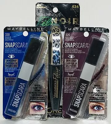 Mascara - L'Oreal And Maybelline Lot (3-pack) • $5.97