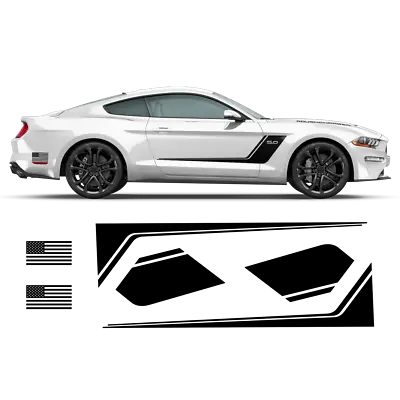 Roush Stage3 Side Graphics Stripes For Mustang 2015 - 2019  • $113.02