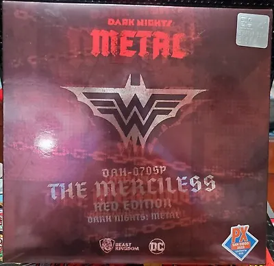 Dark Nights Metal Batman The Merciless Red Edition Beast Kingdom SDCC 2022 NIB • $95