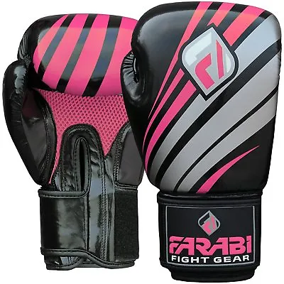 Farabi FARTECH Boxing Gloves MMA Muay Thai Training Punching Bag Training Gloves • $29.99