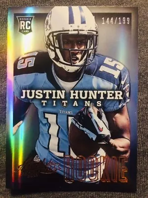 $2.99 • Buy 2013 Panini Absolute #148 Justin Hunter Rookie RC Card /199 Rare 
