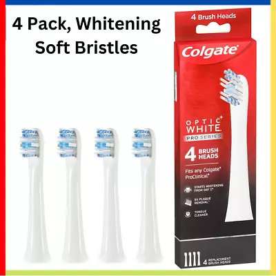 Colgate Optic White Pro Series Replaceable Brush Head For Pro Clinical Electric • $18.49
