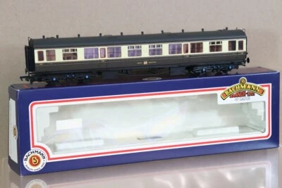 £24.50 • Buy BACHMANN 34-050 GW GWR CHOCOLATE CREAM COLLETT 3rd CLASS COACH 1107 BOXED Oc