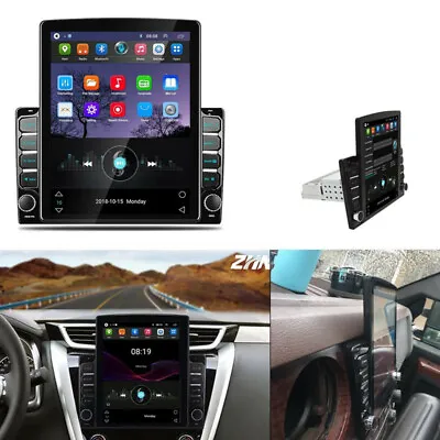 Android 9.1 Car Stereo Radio 9.7in Vertical Touchscreen Head Unit GPS Navigation • $186.01