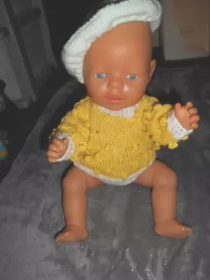 $8.53 • Buy 16  2003 Early Zapf Baby Born Doll Very Minor Tlc . 