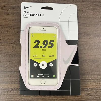 Nike Running Phone Pocket Arm Band  Pink Plus Phone Case • $8.79