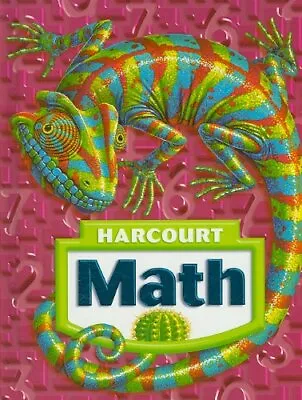 $26.95 • Buy Harcourt School Publishers Math Grade 6 By HARCOURT SCHOOL PUBLISHERS