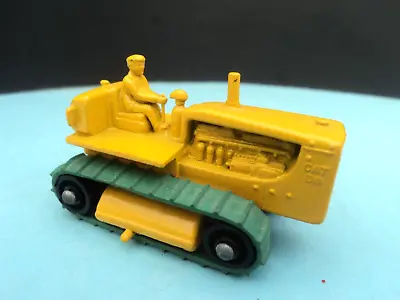 MATCHBOX LESNEY CATERPILLAR TRACTOR No 8; 1960's - LARGE EXHAUST • £19.99