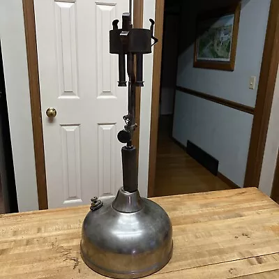 ANTIQUE DUAL MANTEL Vintage GAS Kerosene Lantern • $49.95