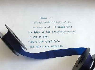 Olympia SG 3 N Blue Ink Typewriter Ribbon + Free Shipping • $8.95