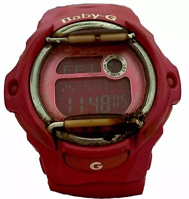 Casio Baby G 3252 BG-169R Ladies Digital Watch Hot Pink Rare Chrono Sport • $29.95