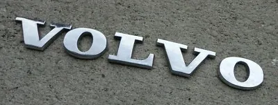 Volvo 1  Emblem Letters Badge Decal Logo Rear S40 S70 S80 V70 S60 OEM Genuine • $12.64