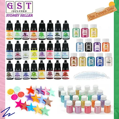 Pearl Pigment Powder Bottle Epoxy Resin Coloring Dye Colorant Kit And Resin Mold • $10.15