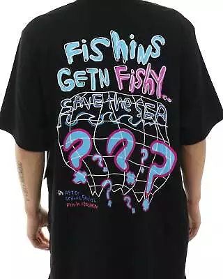 Pink Dolphin Fishin T-shirt • $38